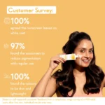 WishCare Vitamin C Pure Glow Milk Sunscreen SPF50 PA++++ - Image 3