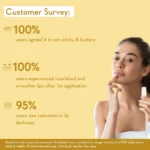 WishCare Ceramide Lip Balm SPF 50 PA+++ Natural & Untinted - Image 3
