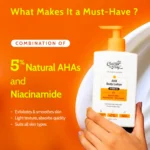 Chemist At Play 5% AHA Body Lotion with Niacinamide & Shea Butter - Image 4