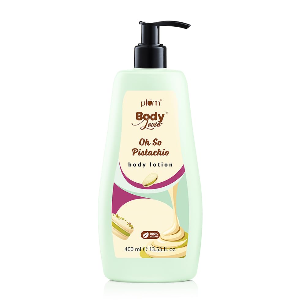 418AMM~1 Plum BodyLovin' Oh So Pistachio Body Lotion - 400 ML - Image 1
