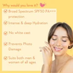 WishCare SPF 50 Sunscreen Body Lotion PA+++ - Image 3