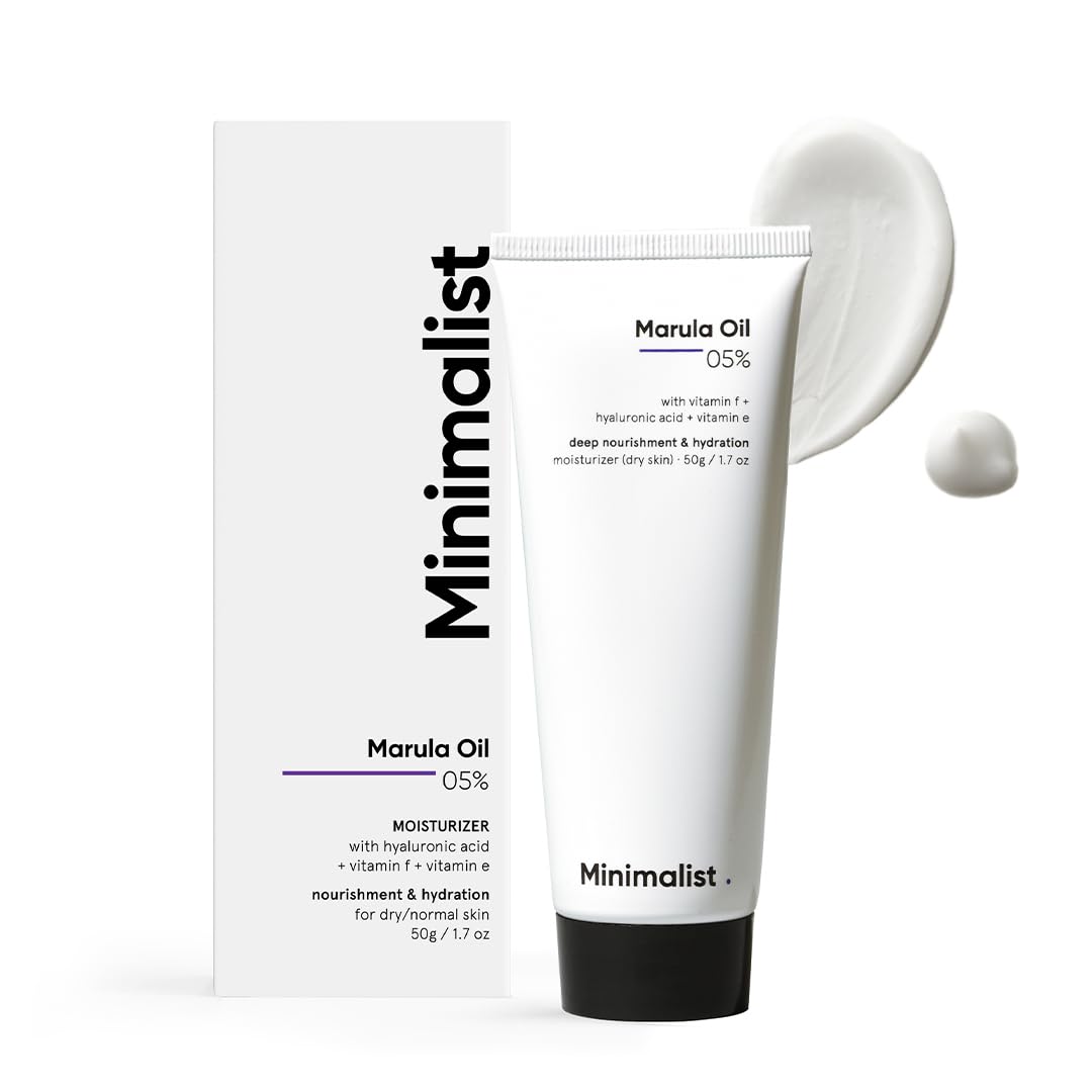 51EeuzB4Q7L._SL1080_ Minimalist Marula Oil 5% Face Moisturizer For Dry Skin - 50ml - Image 1