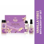 Plum BodyLovin' Vanilla Vibes Bath & Body Gift Set | Wash | Mist | Oil - Image 6