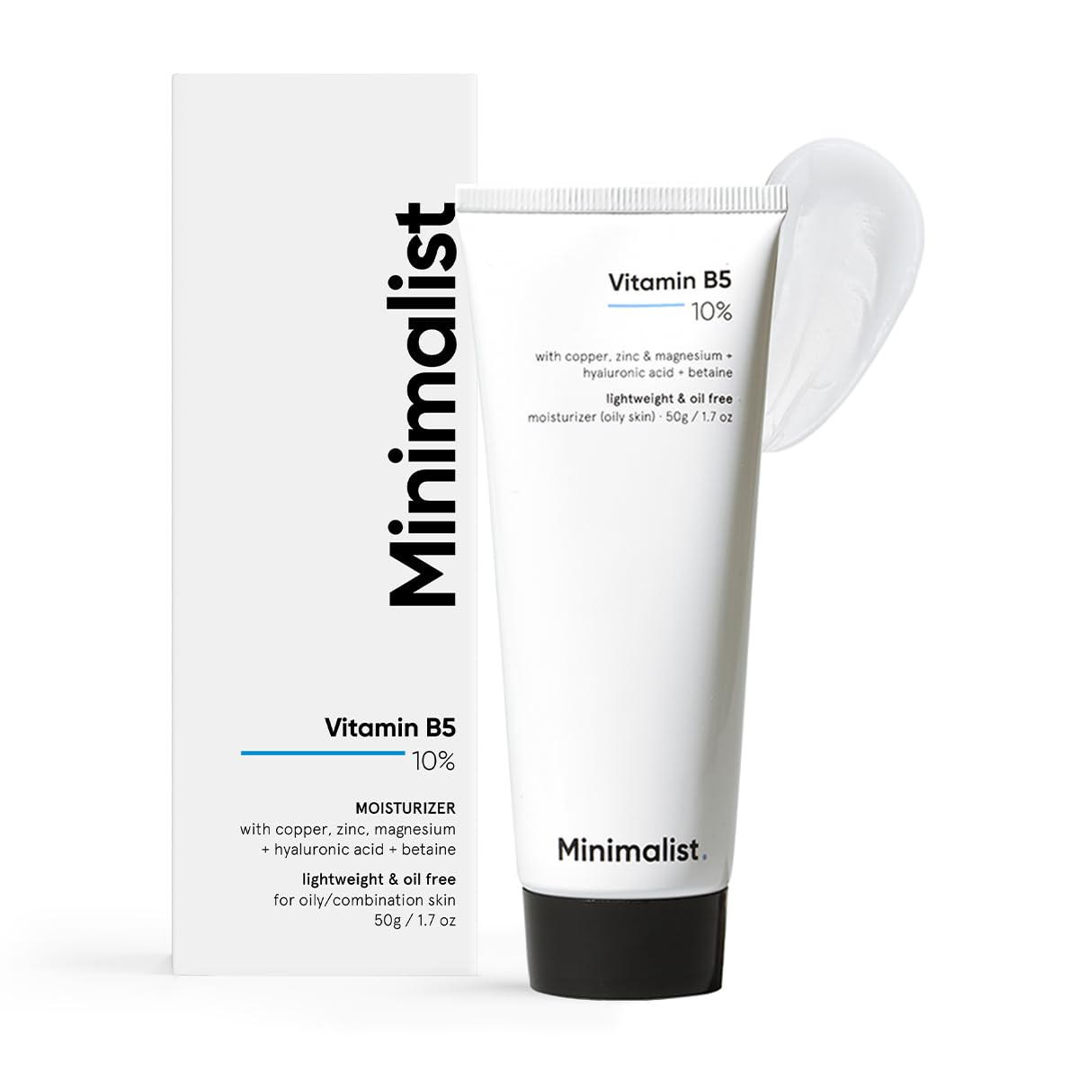51g9c5DjXpL._SL1200_ Minimalist Vitamin B5 10% Oil-Free Moisturizer for Face - 50 ML - Image 1