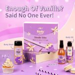 Plum BodyLovin' Vanilla Vibes Bath & Body Gift Set | Wash | Mist | Oil - Image 7