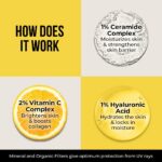 Dr Sheth's Ceramide & Vitamin C Sunscreen In-Vivo Tested SPF 50+ PA++++ - 80g - Image 5