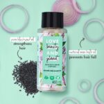 Love Beauty and Planet Onion, Black Seed Oil & Patchouli Sulfate Free Hairfall Control Shampoo - 400ml - Image 4