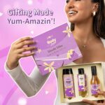 Plum BodyLovin' Vanilla Vibes Bath & Body Gift Set | Wash | Mist | Oil - Image 2