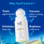 Chemist At Play 5% AHA Underarm Roll On for Odour Control & Pigmentation (Fragrance Free) - Image 6