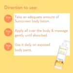 WishCare SPF 50 Sunscreen Body Lotion PA+++ - Image 5
