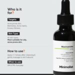 Minimalist 10% Niacinamide Serum with Zinc – Reduces Acne Marks, Controls Oil & Minimizes Pores - 30 ML - Image 5