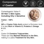 Soulflower Organic Castor Hair Oil 225ml | Cold-Pressed & Clinically Proven for Hair Growth - Image 6
