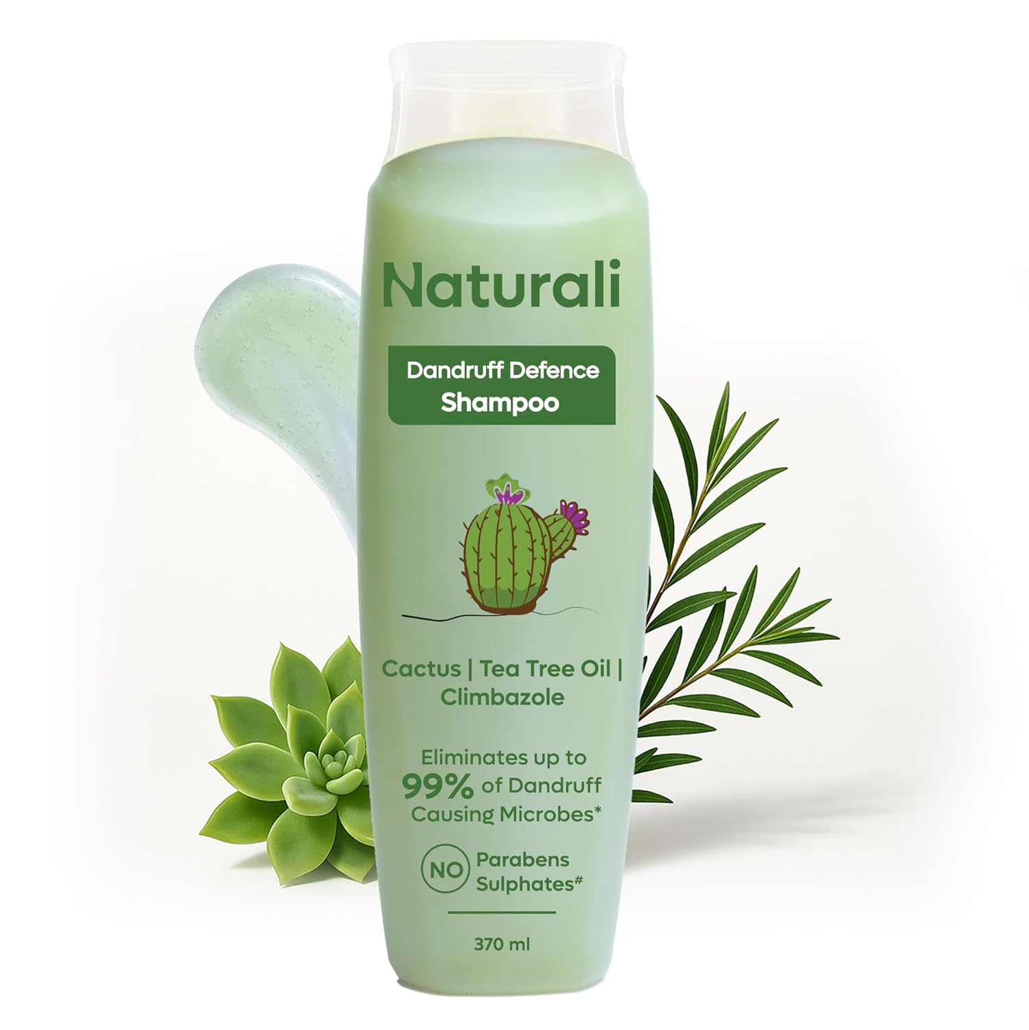 7163oZqbPIL._SL1500_ Naturali Australian Tea Tree Non-Drying Dandruff Defence Shampoo 370 ml - Image 1
