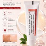 Dee-melan Cream with Glycolic Acid, Arbutin & Kojic Acid Dipalmitate, Depigmentation Cream for Dark Spots, 20g