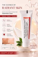 Dee-melan Cream with Glycolic Acid, Arbutin & Kojic Acid Dipalmitate, Depigmentation Cream for Dark Spots, 20g - Image 2