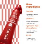Foxtale SPF 30 Brightening Lip Balm for Dark Lips with Peptides & Vitamin C- Ruby Glaze 12gm - Image 4