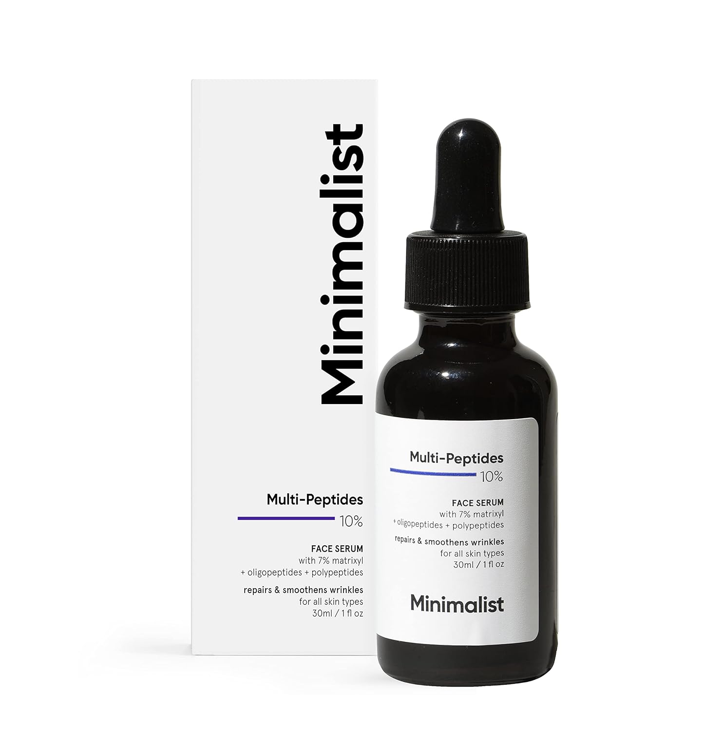 71jwS9zUoQL._SL1500_ Minimalist Multi Peptide Night Face Serum for Ageless Younger Skin, 30 ml - Image 1