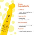 Foxtale SPF 70 Niacinamide Dewy Sunscreen with PA++++ For Dewy Sun Protection - Image 5
