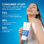Be Bodywise 10% De Tan Lactic AHA Exfoliating Body Scrub 200g - Image 4