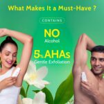 Chemist At Play 5% AHA Underarm Roll On for Odour Control & Pigmentation (White Jasmine) - Image 3