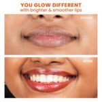 Foxtale SPF 30 Brightening Lip Balm for Dark Lips with Peptides & Vitamin C- Ruby Glaze 12gm - Image 2