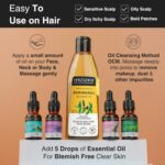 Soulflower Maha Bhringraj Oil for Hair growth 225ml - Image 2