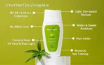 Aqualogica Clear+ Invisible Gel Sunscreen (Green / Green Tea) - Image 3