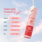 Aqualogica Detan+ Dewy Gel Sunscreen (Red / Cherry Tomato) - Image 6
