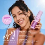Aqualogica Illuminate+ Dewy Gel Sunscreen SPF 50+ PA++++ (Wild Berries) - 50g - Image 7