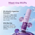 Aqualogica Illuminate+ Dewy Gel Sunscreen SPF 50+ PA++++ (Wild Berries) - 50g - Image 2