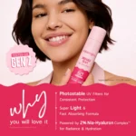 Aqualogica Radiance+ Dewy Sunscreen (Pink / Watermelon) - Image 6