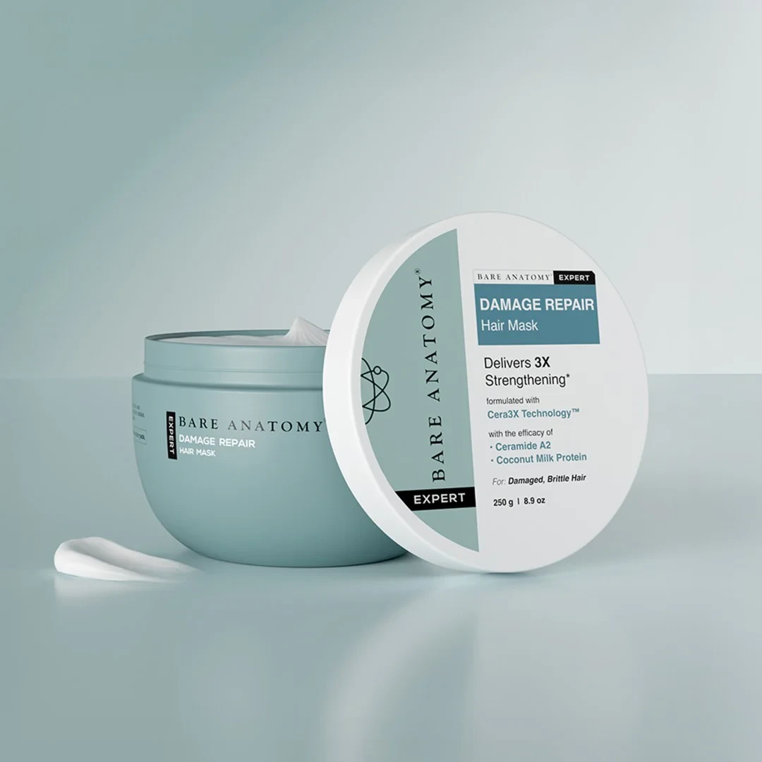 Bare Anatomy Damage Repair Hair Mask for Dry & Damaged Hair - 1 Bare Anatomy Damage Repair Hair Mask for Dry & Damaged Hair - Image 1