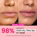 Dot & Key Ceramide + Peptide Lip Balm In-Vivo Tested SPF 50+ PA+++ (Plush Pink) - Image 4