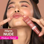 Dot & Key Ceramide + Peptide Lip Balm In-Vivo Tested SPF 50+ PA+++ (Warm Nude) - Image 6