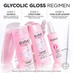 L’Oréal Paris Elvive Glycolic Gloss Shampoo - 400 ml - Image 4