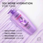 L'Oréal Paris Hyaluron Moisture 72H Moisture Filling Shampoo - Image 7