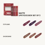 MARS Matte Lipsticks Box | Set of 3 (04 Browns) - Image 5