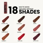 MARS Matte Muse Mousse Lipstick (03 Queen) - Image 4