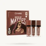 MARS Queen of Mattes Liquid Lipsticks Box Set of 3 (04 Browns)