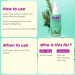 Plix Rosemary Advanced Hair Growth Serum (50 ml) | 3% Redensyl, 4% AnaGain, 3% Baicapil - Image 5
