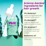 Plix Rosemary Hair Growth Advanced Serum (30 ml) | 3% Redensyl, 3% AnaGain & 3% Baicapil - Image 5