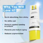 SunScoop 3% Niacinamide Featherlight Fluid Sunscreen SPF 50+ PA++++ - Image 6