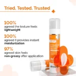 The Derma Co 1% Hyaluronic Sunscreen Aqua Gel SPF 50 PA++++ (50g) - Image 6
