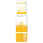 WishCare Vitamin C Pure Glow Milk Sunscreen SPF50 PA++++