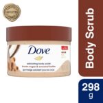 Dove Exfoliating Body Polish Scrub For Dry Skin With Brown Sugar & Coconut Butter,No Sulfate, Coconut Scent - 298g - Image 8