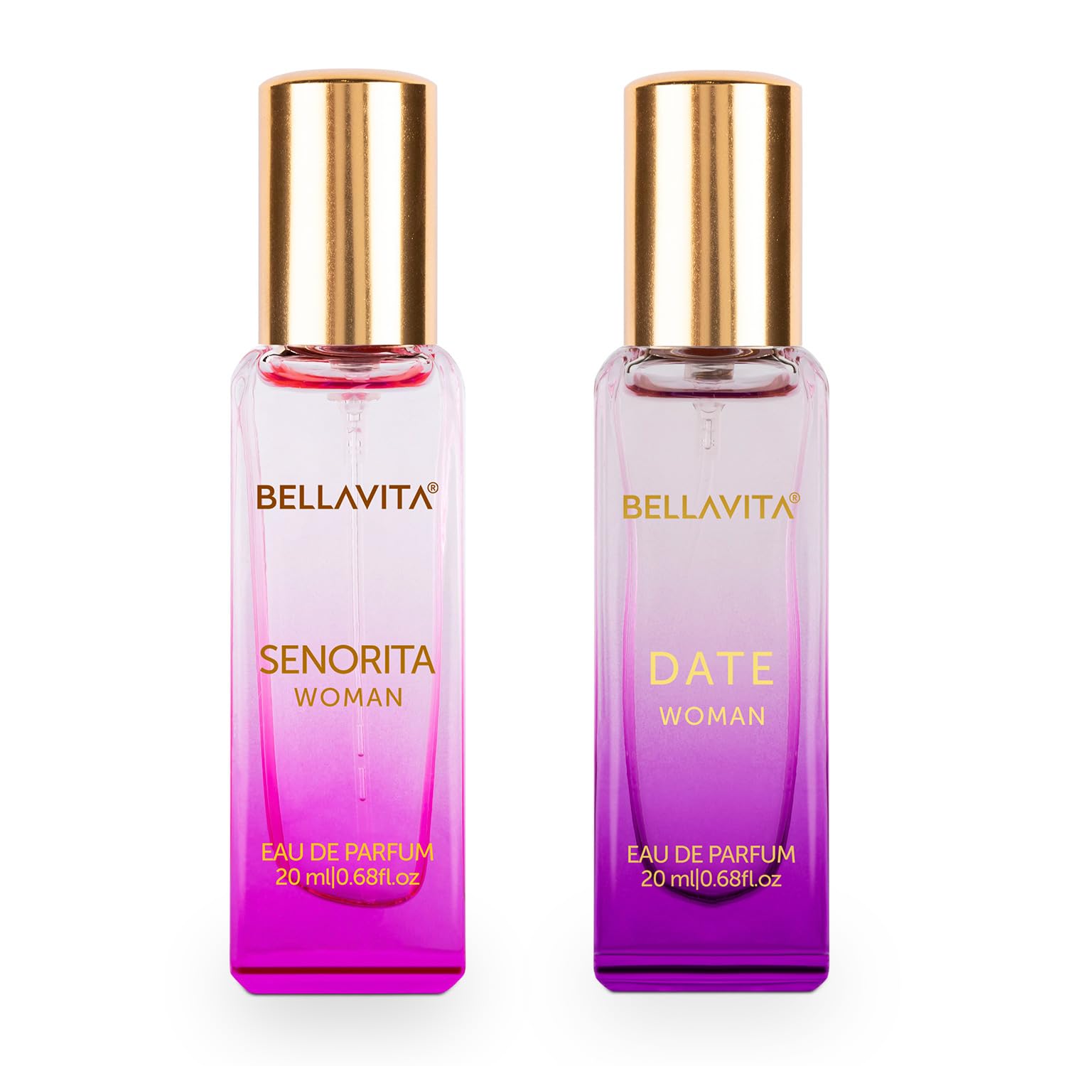 61K7WhoTHtL._SL1500_ Bella Vita Luxury Date & Senorita Women Long Lasting | Perfume for Woman EDP 2x20ml - Image 1