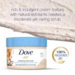 Dove Exfoliating Body Polish| Body Scrub |Deeply Nourishing Crushed Macadamia and Rice Milk | Sulphate Free|298gm - Image 8