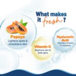 Aqualogica Glow+ Hydra Gel Moisturizer with Vitamin C & Papaya - 200 gm - Image 2