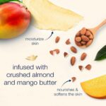 Dove Exfoliating Body Polish Scrub for Dry Skin with Crushed Almond and Mango Butter,Sulfate-Free, Fruity Scent, 298g - Image 2