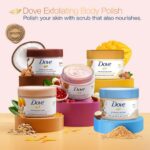 Dove Body Polish Exfoliating Scrub, Moisturizing Shea Butter and Pomegranate Seeds | Sulphate Free - 298gm - Image 4
